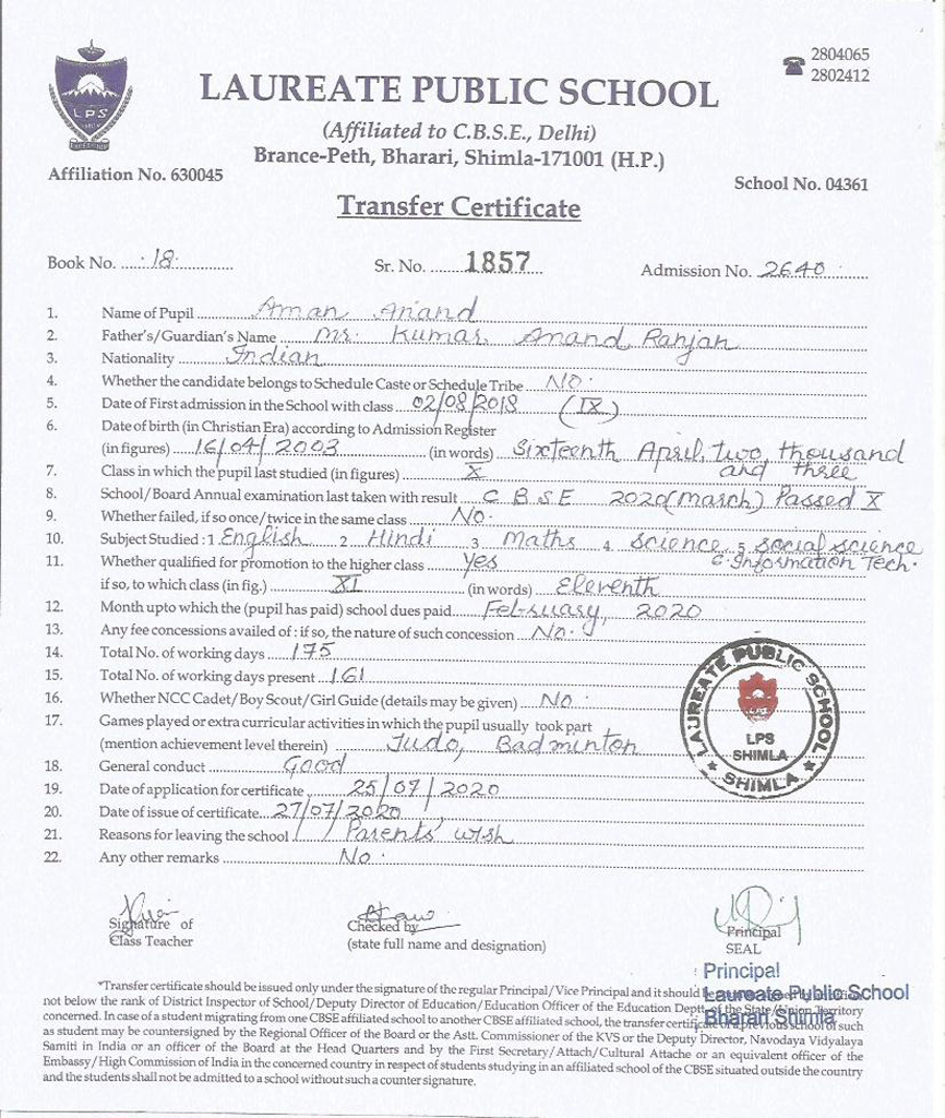 CBSE boarding school for boys in Shimla